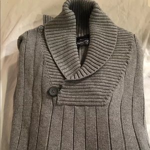 Men’s Nautical Sweater Large gray